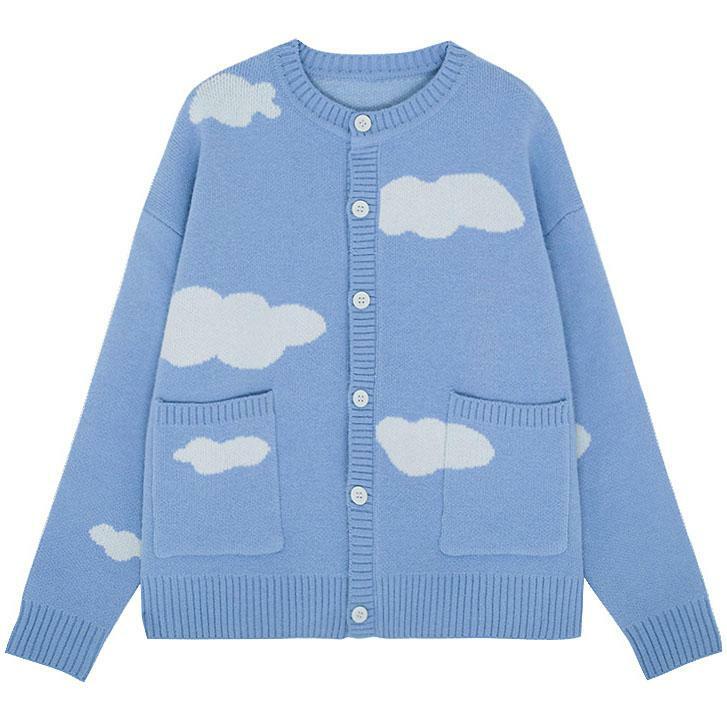 Y2K Fashion Gone Dreaming Cloud Cardigan - Trendy 2000s Style Layer