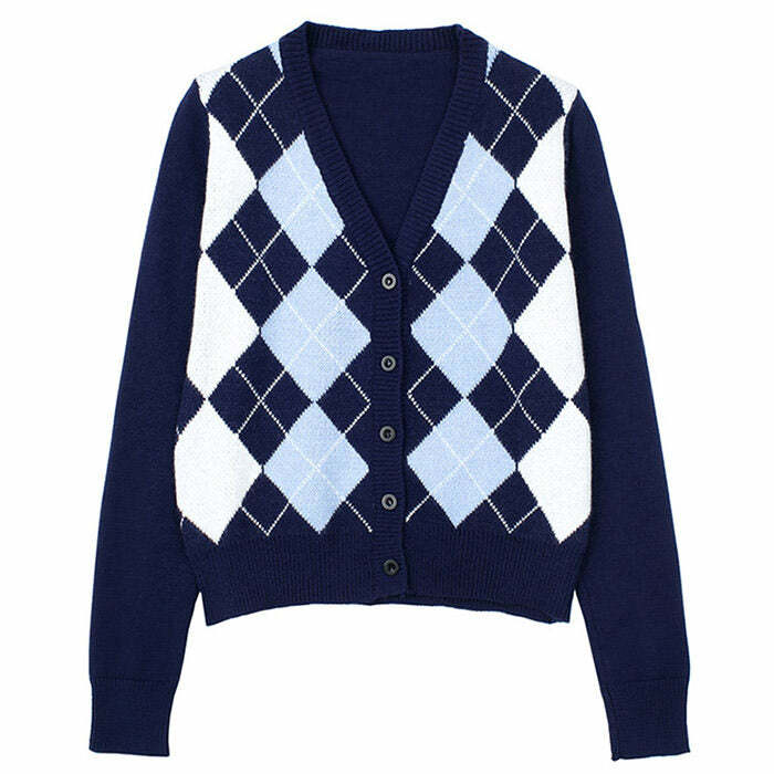 Y2K Fashion High School Crush Cardigan - Trendy 2000s Style Essential