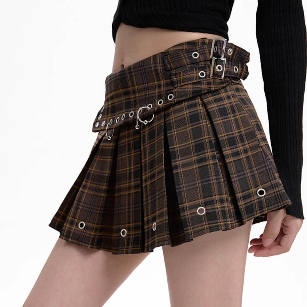 Y2K Fashion High School Crush Mini Skirt - Trendy 2000s Style Outfit