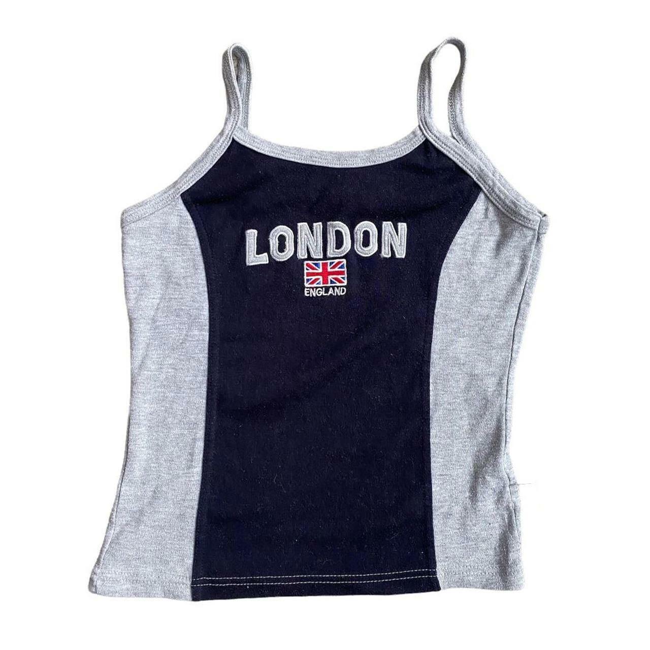 Y2K Fashion London England Tank Top - Trendy 2000s Aesthetic Wear