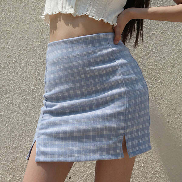 Y2K Fashion Missed Calls Mini Skirt - Trendy 2000s Style Essential