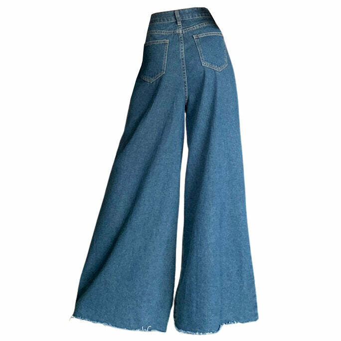 Y2K Fashion No Apologies Flare Jeans - Iconic 2000s Style Statement