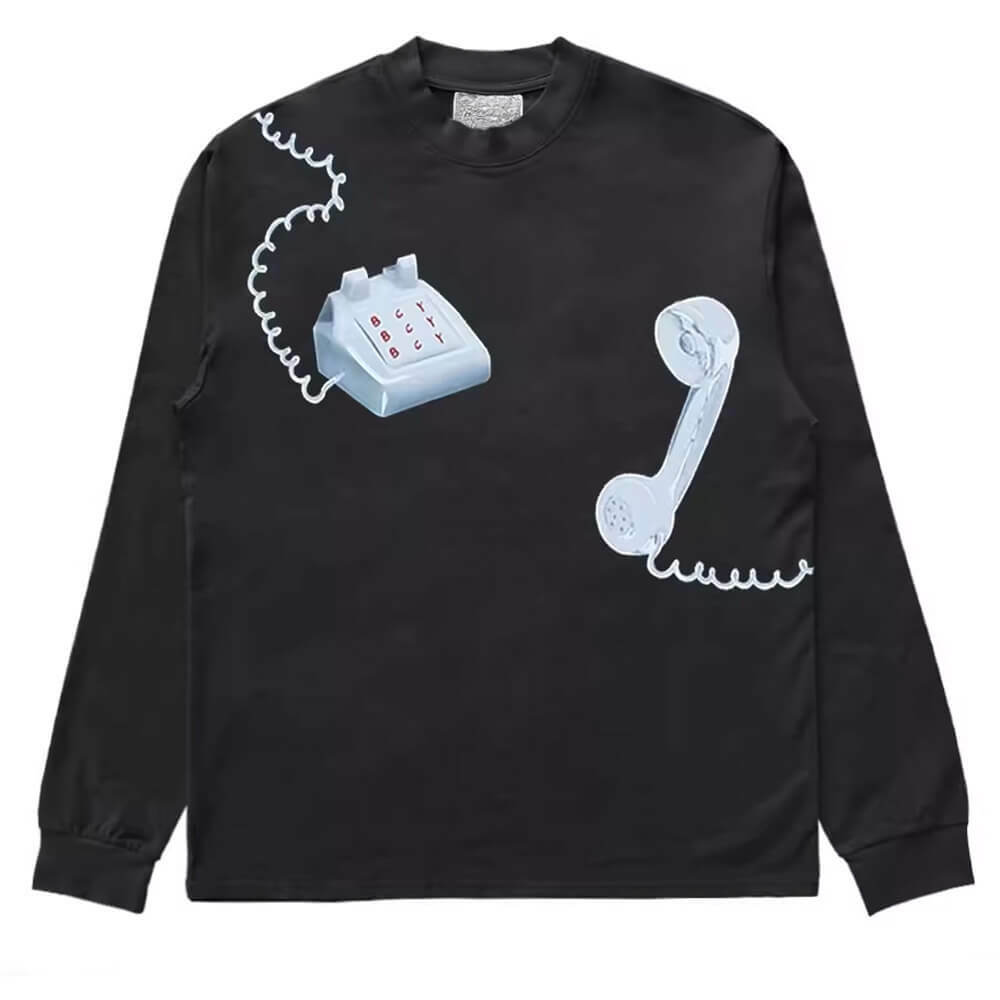 Y2K Fashion Old School Phone Aesthetic Sweatshirt - Retro 2000s Style