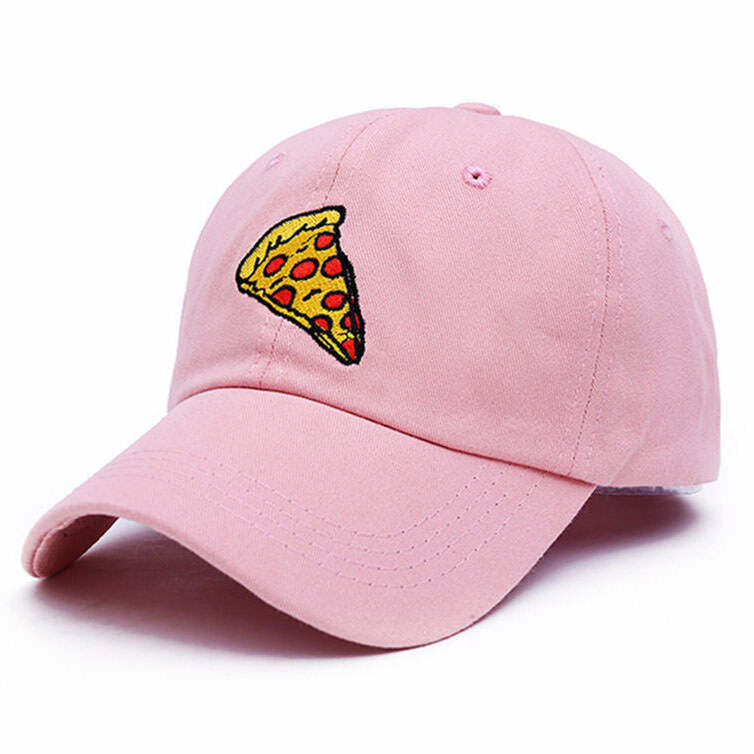 Y2K Fashion Pizza Slice Cap - Trendy 2000s Style Accessory