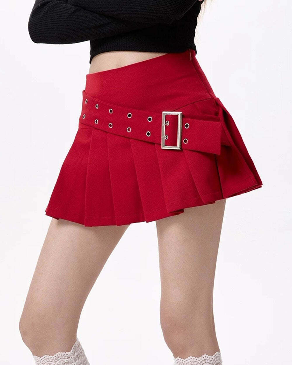 Y2K Fashion Pleated Skirt: Trendy 2000s Style for Effortless Outfits