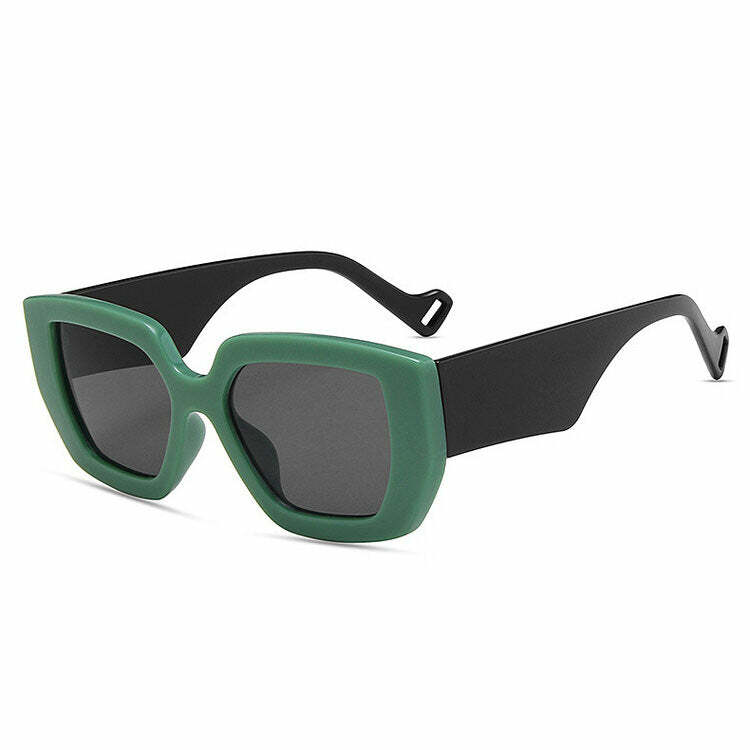 Y2K Fashion Portrait Mode Sunglasses - Trendy 2000s Style Accessory