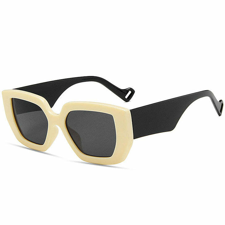 Y2K Fashion Portrait Mode Sunglasses - Trendy 2000s Style Accessory