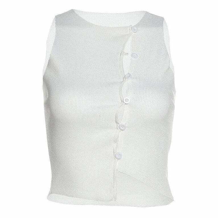 Y2K Fashion Ribbed Top: Trendy 2000s Style for Effortless Outfits