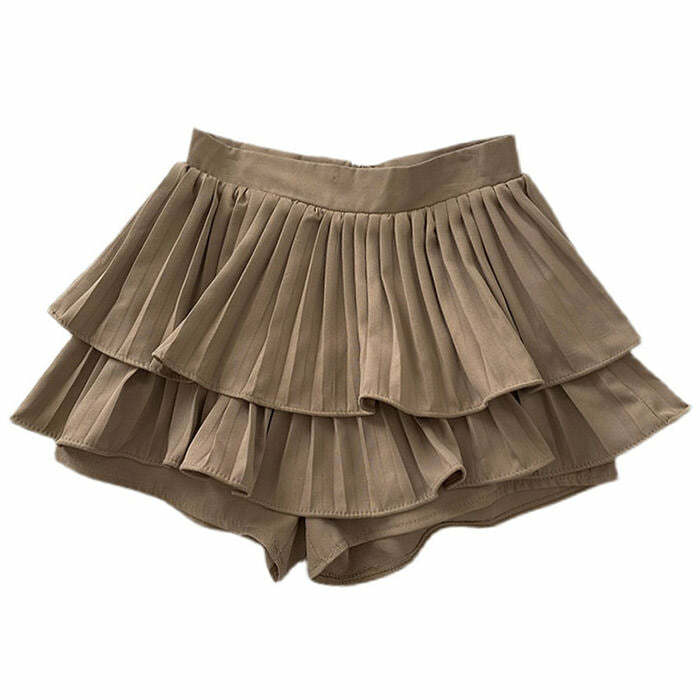 Y2K Fashion Ruffle Mini Skirt - Trendy 2000s Style for Effortless Looks