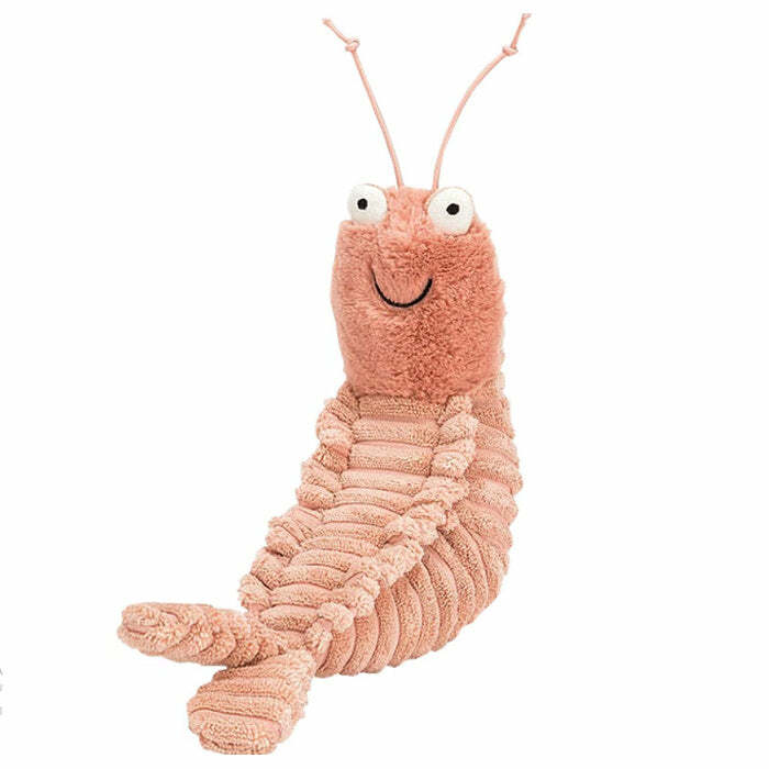 Y2K Fashion Shrimp Plush Toy - Cute 2000s Aesthetic Collectible