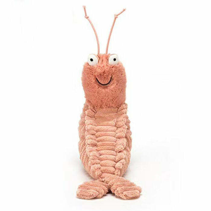 Y2K Fashion Shrimp Plush Toy - Cute 2000s Aesthetic Collectible