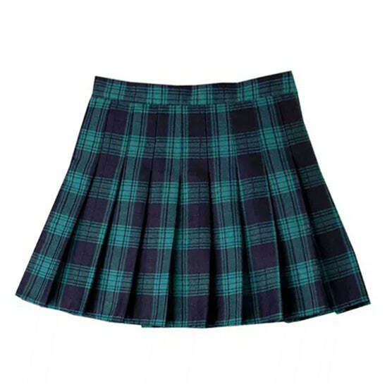 Y2K Fashion Skirt: Skippin' School Plaid Style for Trendy Outfits