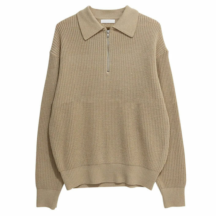 Y2K Fashion Soft Boy Aesthetic Knit Pullover - 2000s Style Essential