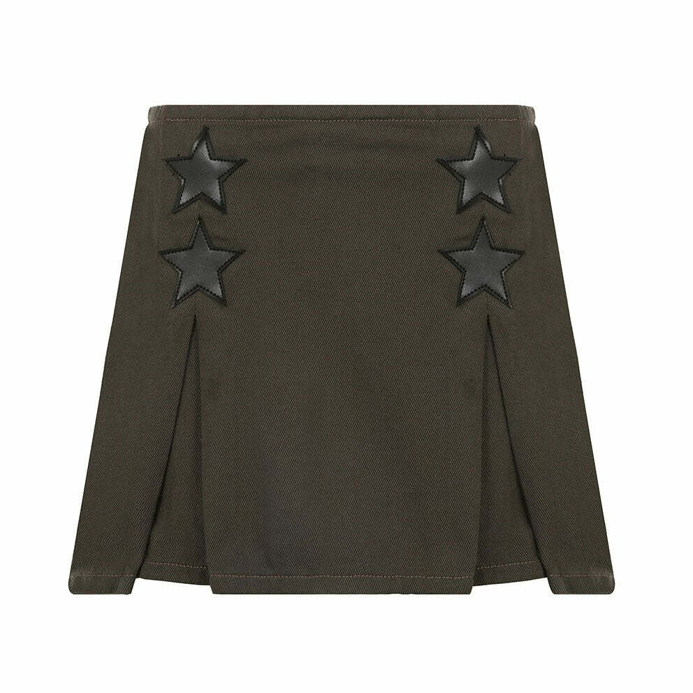 Y2K Fashion Star Skirt: Iconic 2000s Style for Trendy Outfits