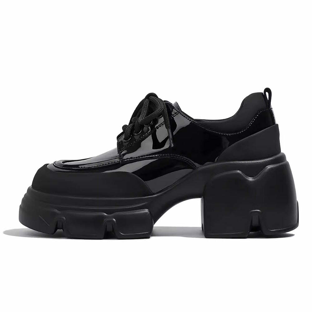 Y2K Fashion Taste of Danger Platform Shoes - 2000s Style Statement