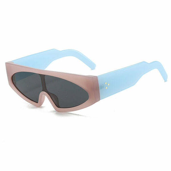 Y2K Fashion Taste of Danger Sunglasses - Retro 2000s Style Accessory