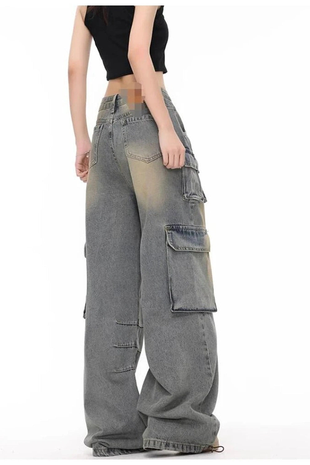 Y2K Fashion Urban Explorer Cargo Jeans - Trendy 2000s Style Pants