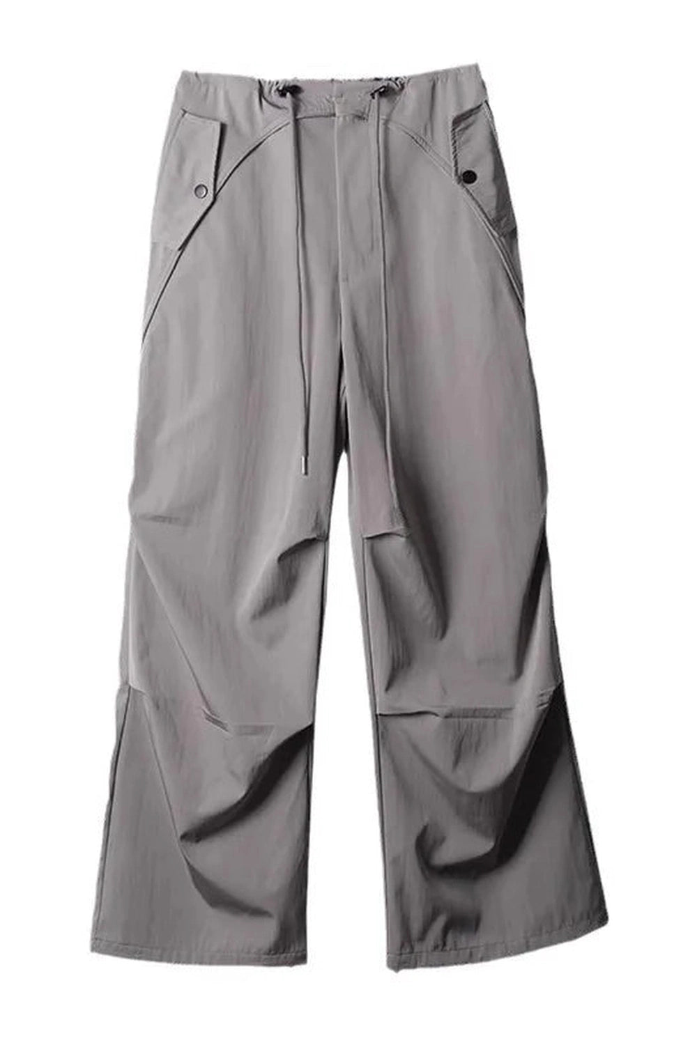 Y2K Fashion Urban Utility Wide-Leg Cargo Pants for Trendy Outfits