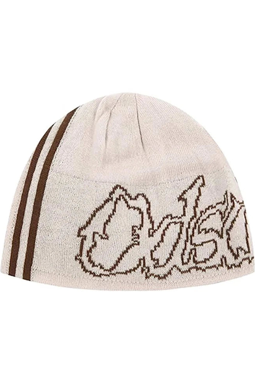 Y2K Slouchy Graphic Hat - Trendy 2000s Style Accessory for Y2K Aesthetic