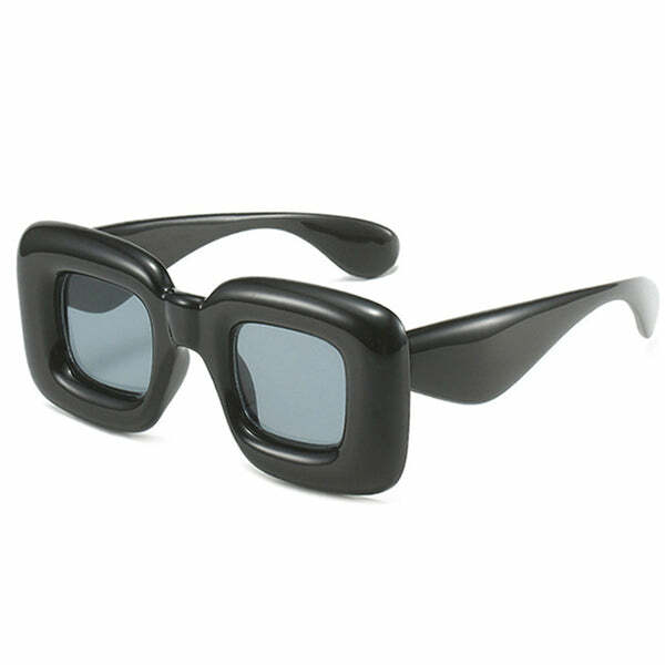 Y2K Square Candy Sunglasses - Trendy 2000s Fashion Accessory