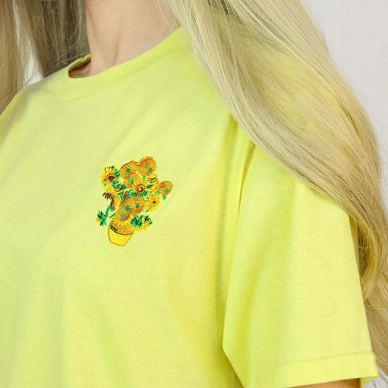 Y2K Sunflowers Tee: Embrace 2000s Fashion with Vibrant Aesthetic Style