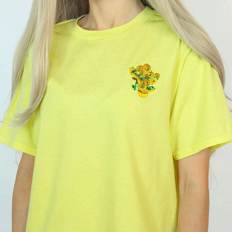 Y2K Sunflowers Tee: Embrace 2000s Fashion with Vibrant Aesthetic Style