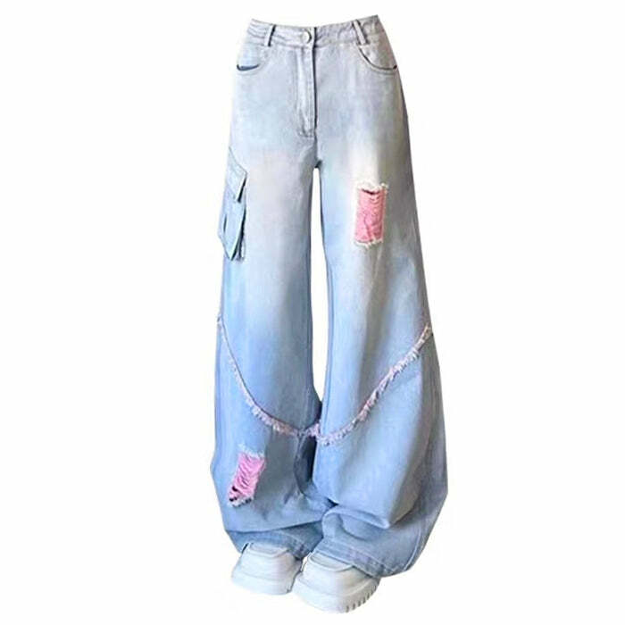 Y2K Wide Leg Jeans: Embrace 2000s Fashion with Trendy Y2K Style